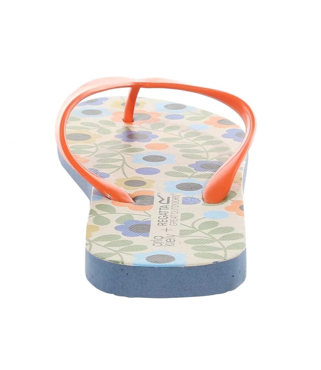 Regatta - Tongs ORLA KIELY - Femme (Bleu / Orange) - UTRG7878