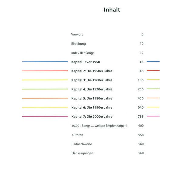 Edition Olms 1001 Songs