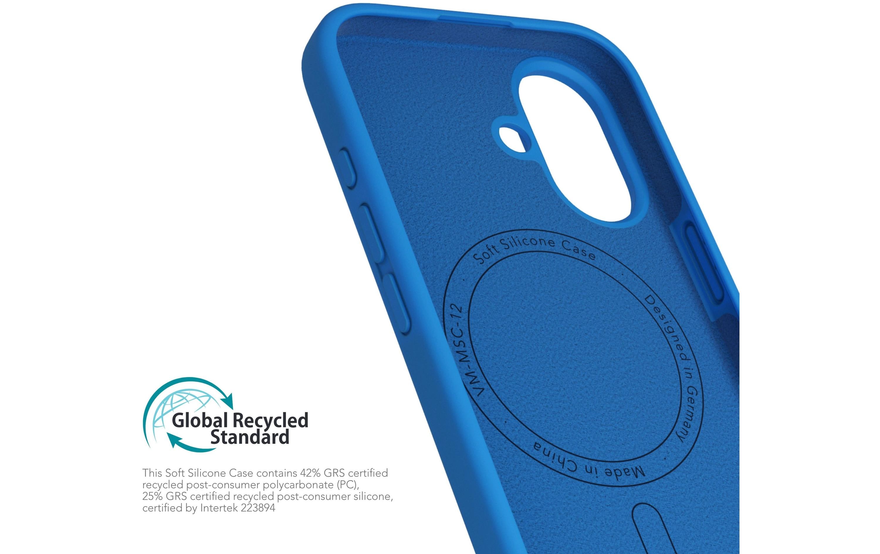 Back Cover Soft Silicone iPhone 16 Sky CaptainSilicone Backcover für das Apple iPhone 16