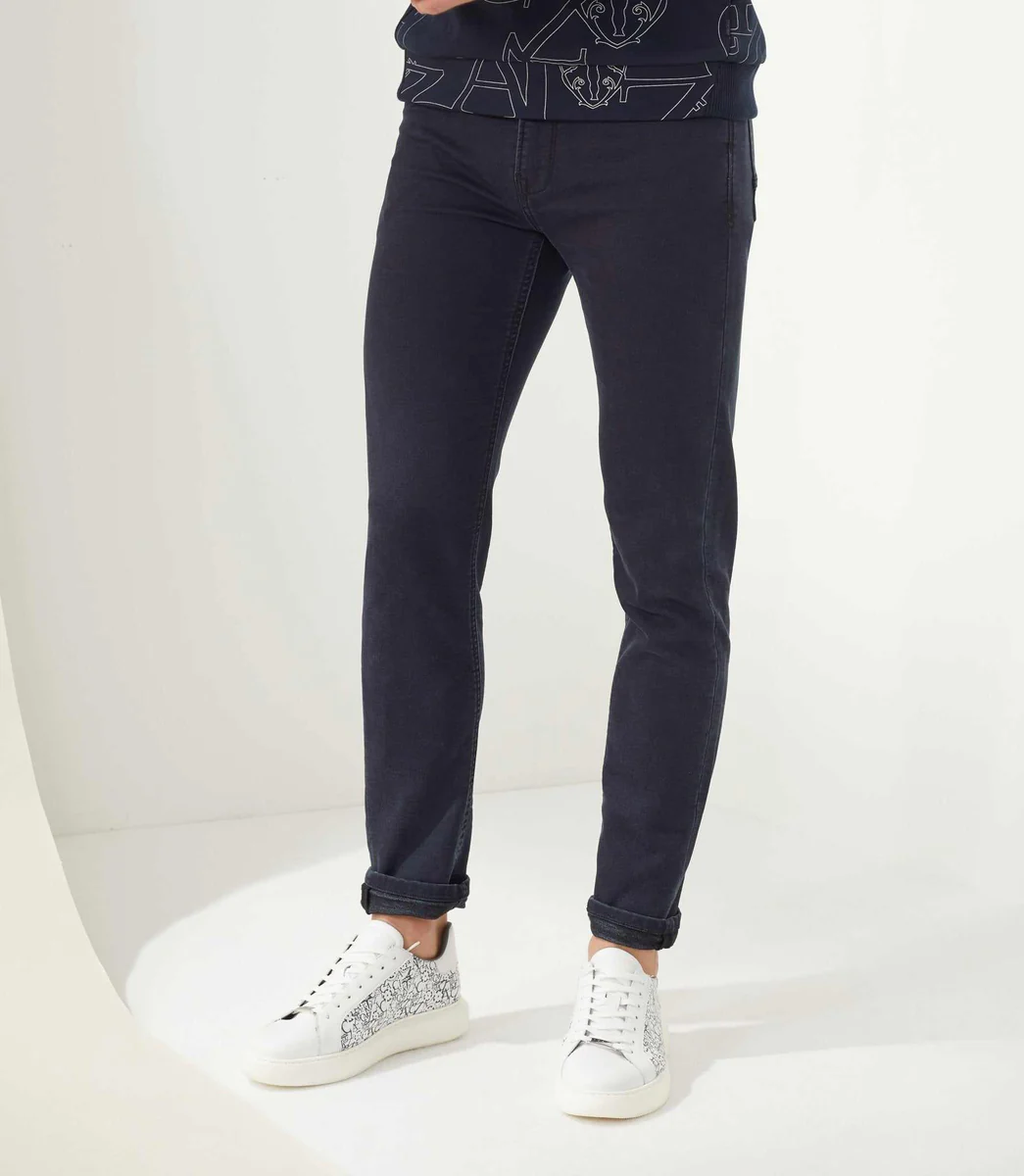 Jean slim marine 