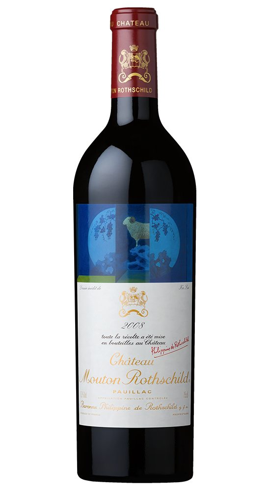 Château Mouton Rothschild 2008 Bordeaux-Pauillac -   1er Cru Classé-   Rouge-