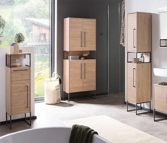 Bad-Unterschrank »Dumone« U 300, Eiche