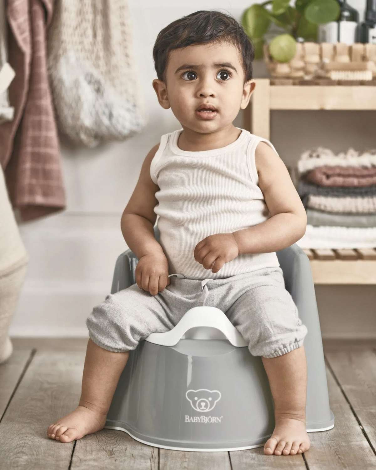 Pottestol Potty Chair – Potte m/ høy ryggstøtte og armlener