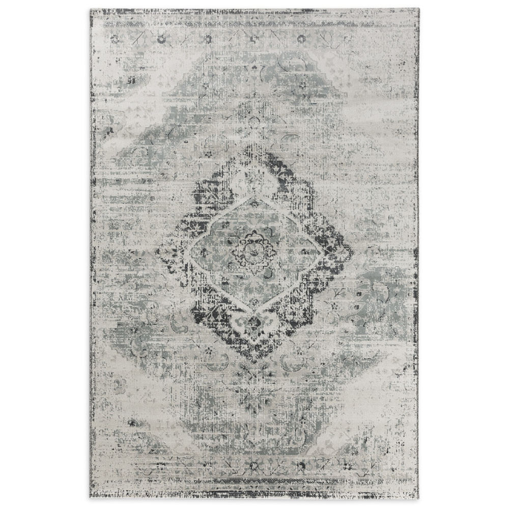 Vloerkleed Aqua Thuy beige/zilver 133x200 cm