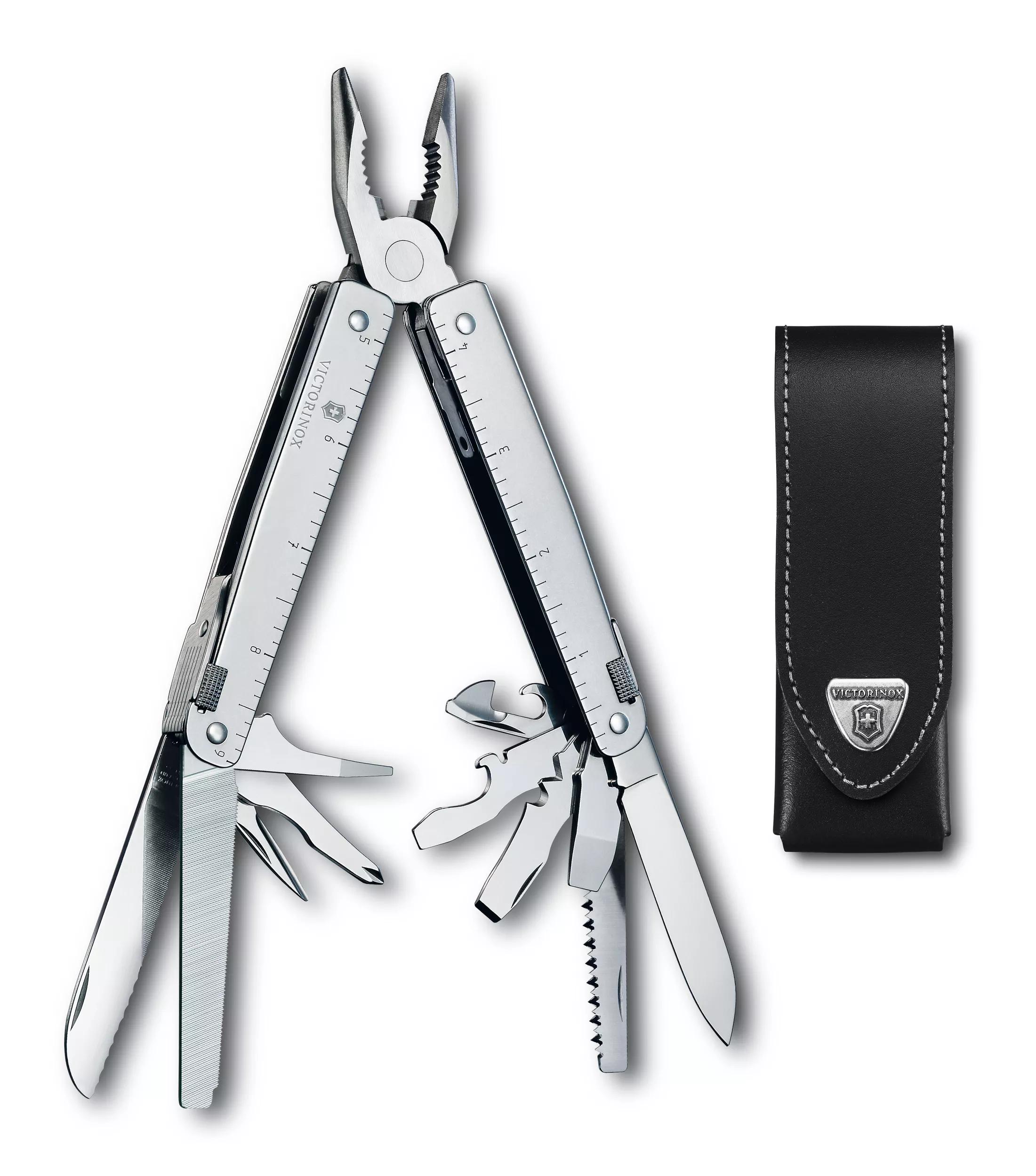Swiss Tool-Inklusive Leder-Gürteletui
