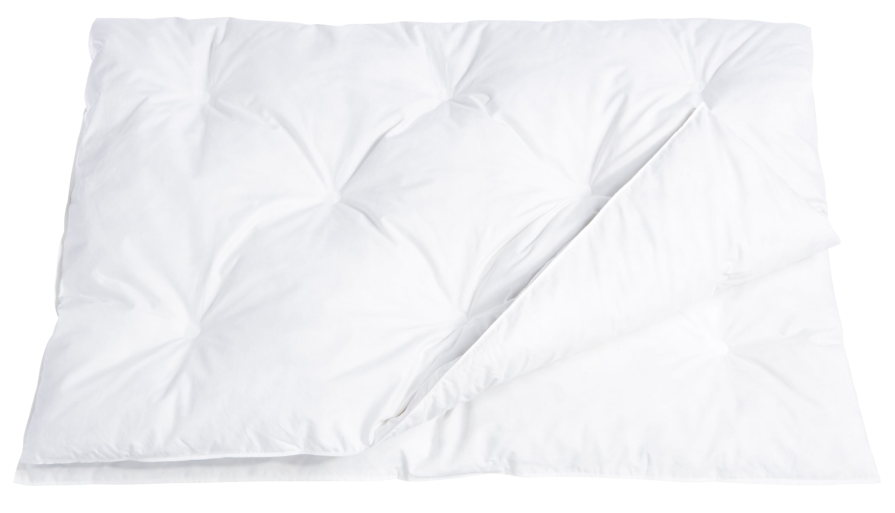 TOPOLI Kinderduvet - Weiss / B: 100.0 cm x T: 135.0 cm