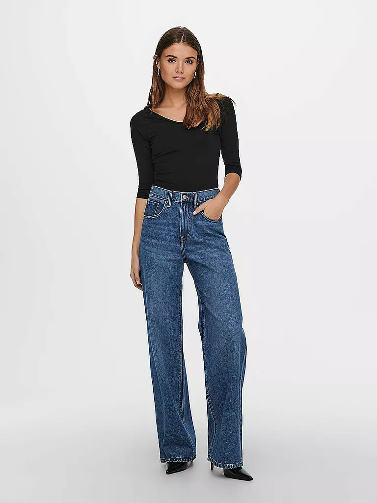 ONLY Jeans wide leg ONLHOPE blau