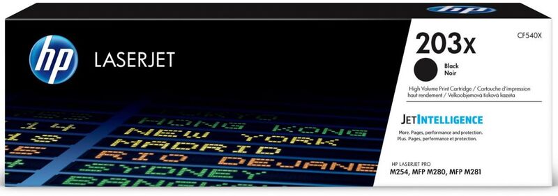 HP 203X (CF540X) Toner, schwarz