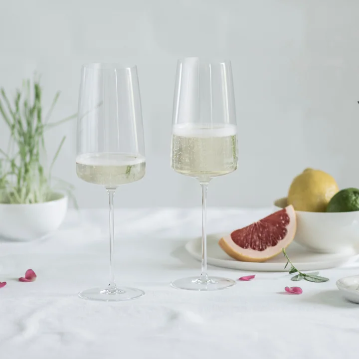 Zwiesel Glas - Simplify Champagnerglas leicht & frisch (2er-Set)