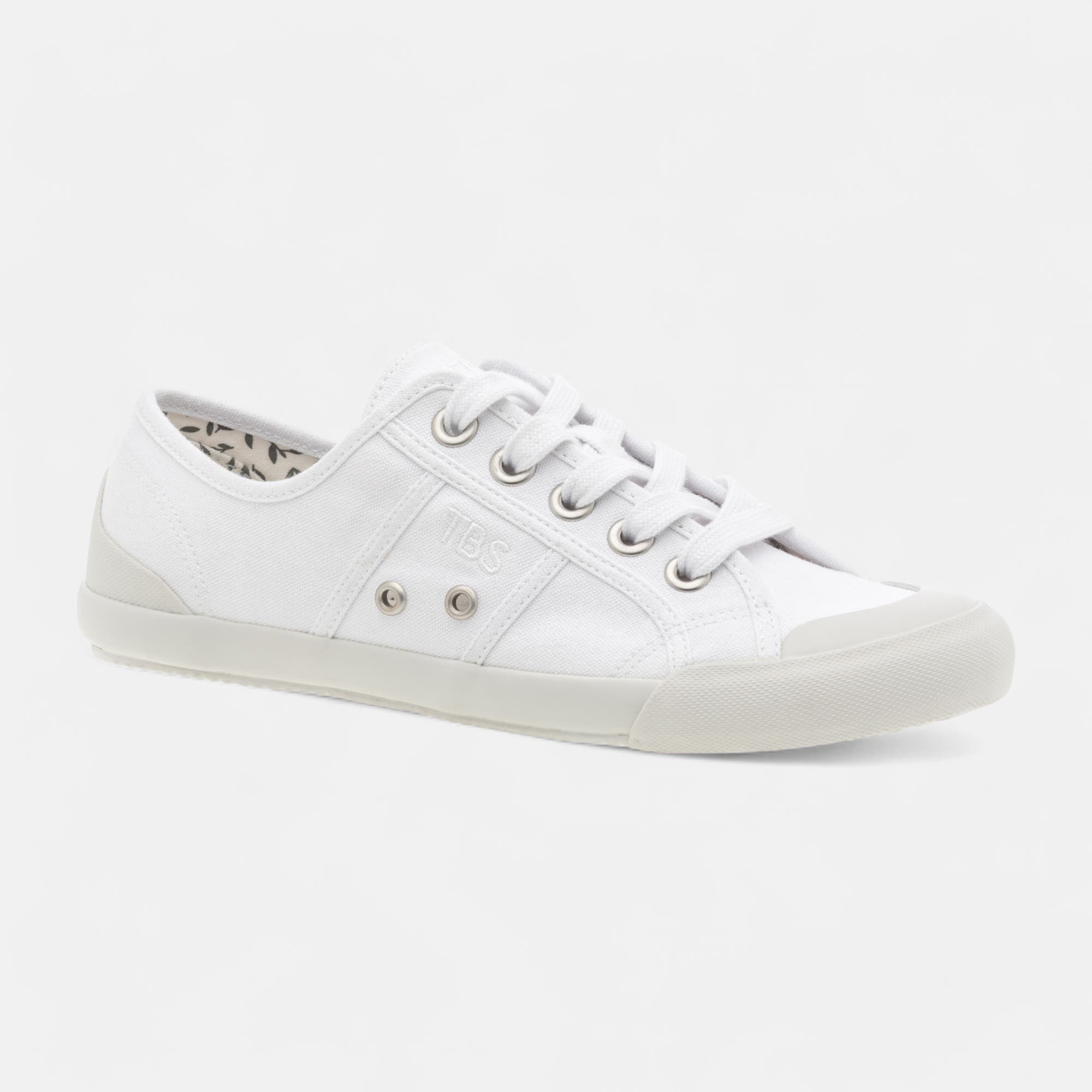 Baskets en toile Femme blanc