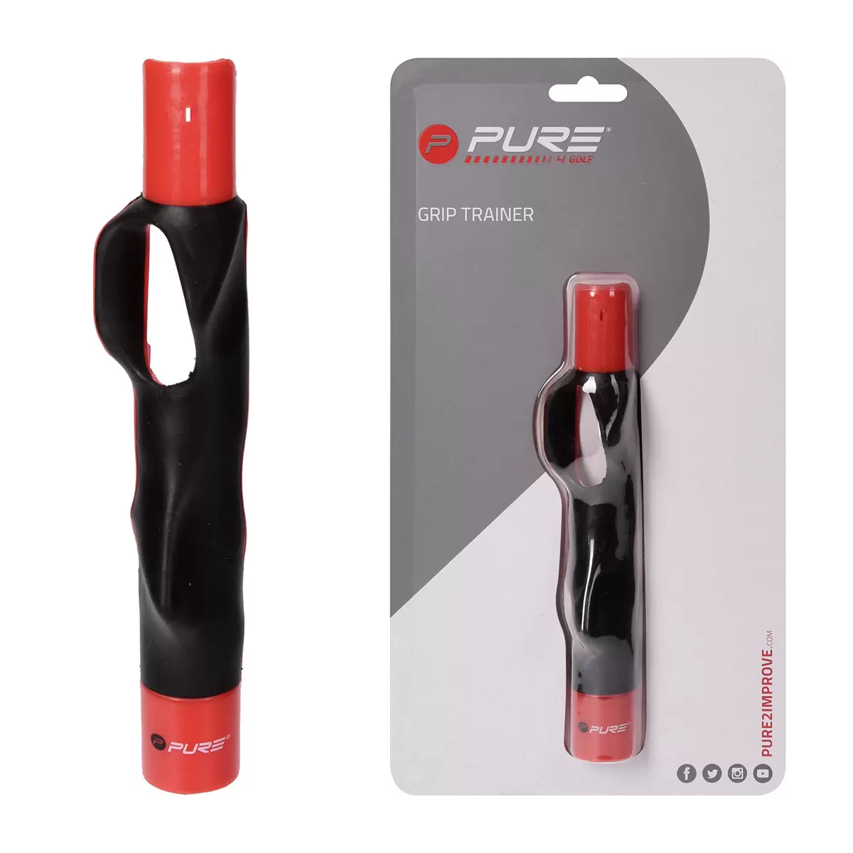 Golf Grip-Trainer Pure2Improve