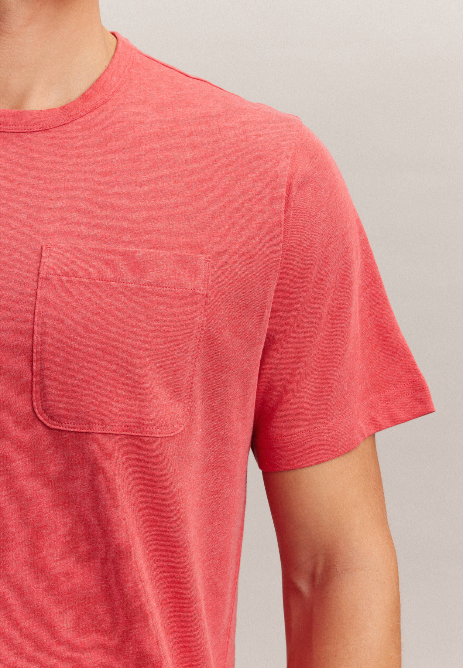 Seidensticker| Herren T-Shirt Schwarze Rose