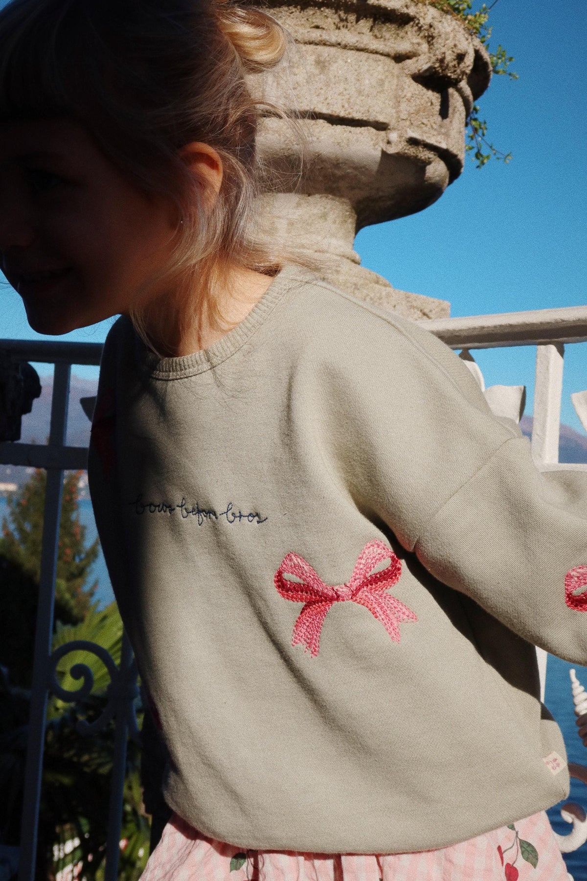 Konges Sløjd Lou Bow Sweatshirt Ocs