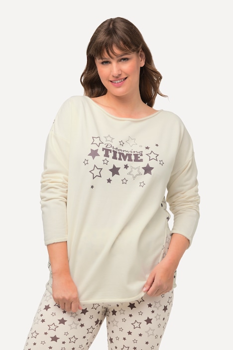 Loungewear-Sweater, Oversized, Rundhals, Langarm