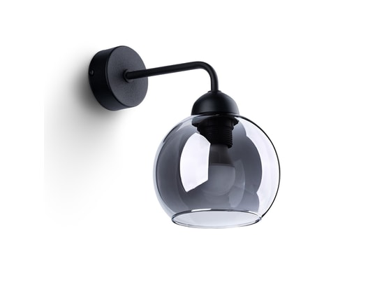 SOLLUX LIGHTING - Applique alino 1 noir