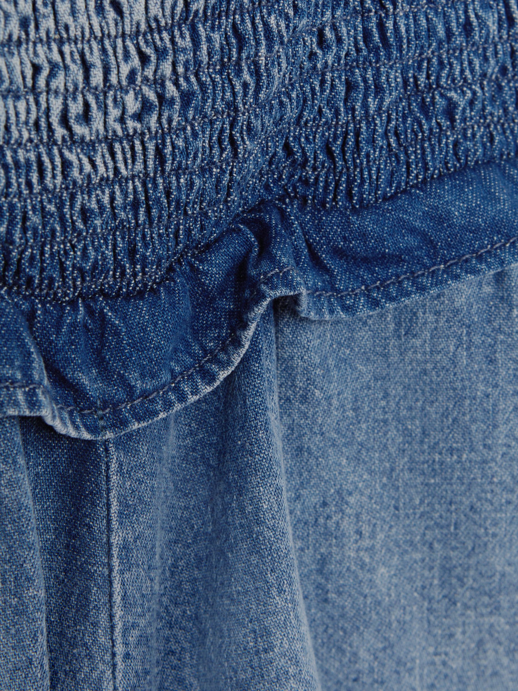 Reiss - Hattie - Denim playsuit