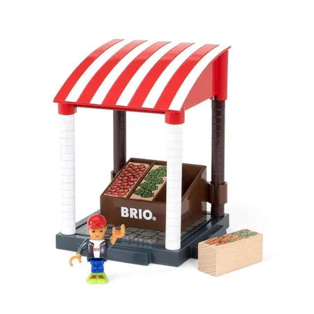 BRIO Village Marktstand