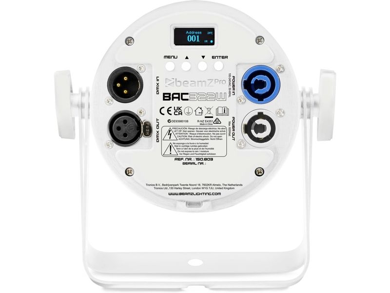 BeamZ Pro Scheinwerfer BAC322W Leichter Aluminium-PAR mit 6 x 10 W 6-in-1-LEDs