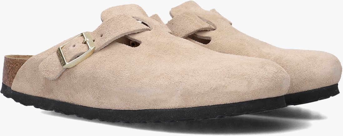 beige birkenstock instappers boston bs