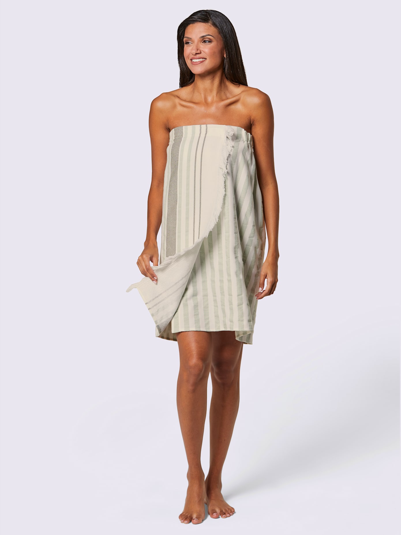 Serviette de sauna éponge