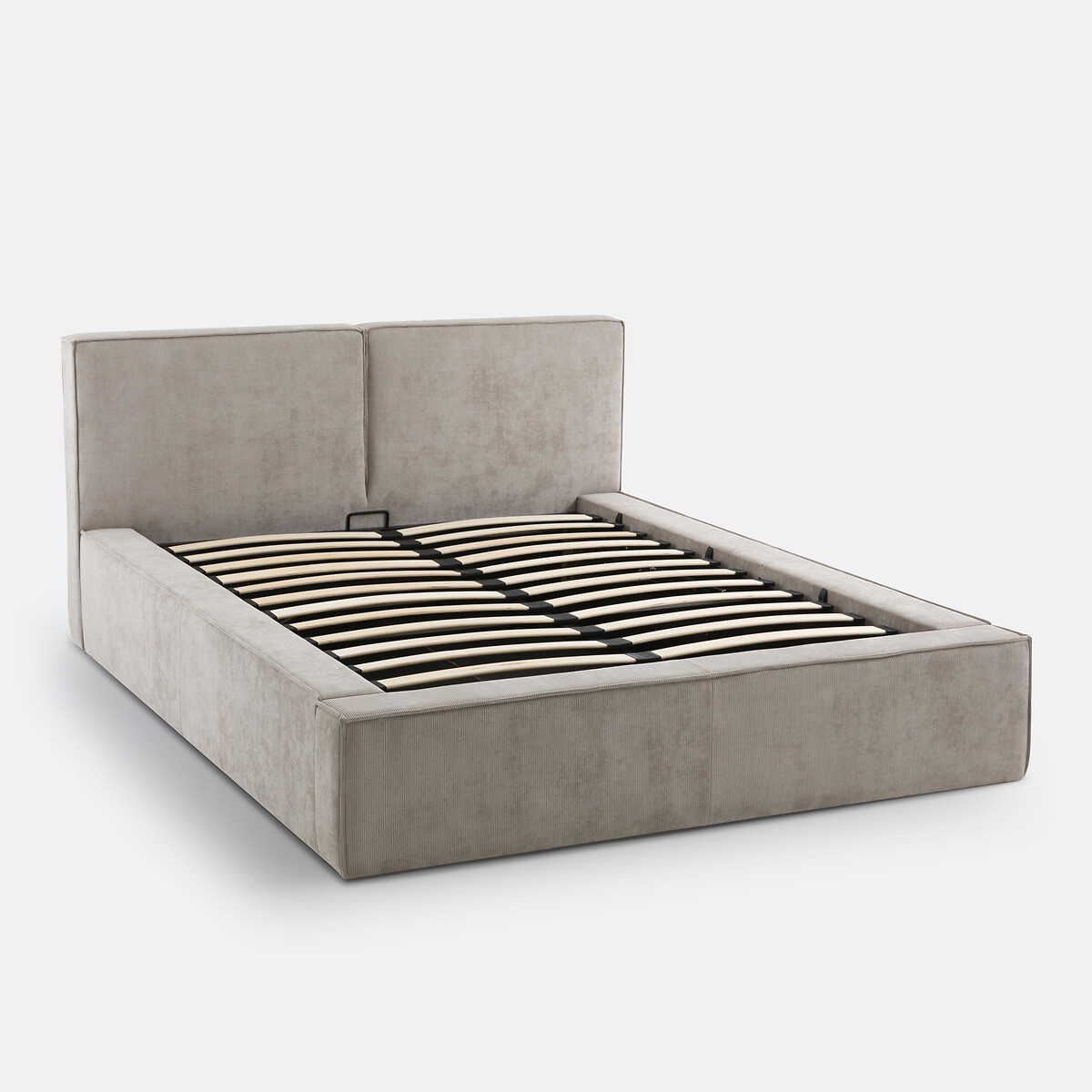 LA REDOUTE INTERIEURS<br>Cama baú com estrado de ripas rebatível, Seven