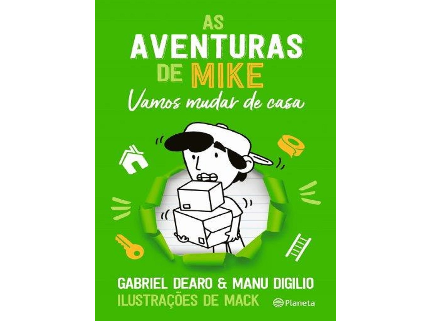 LIVRO AS AVENTURAS DE MIKE 3 VAMOS MUDAR DE CASA
