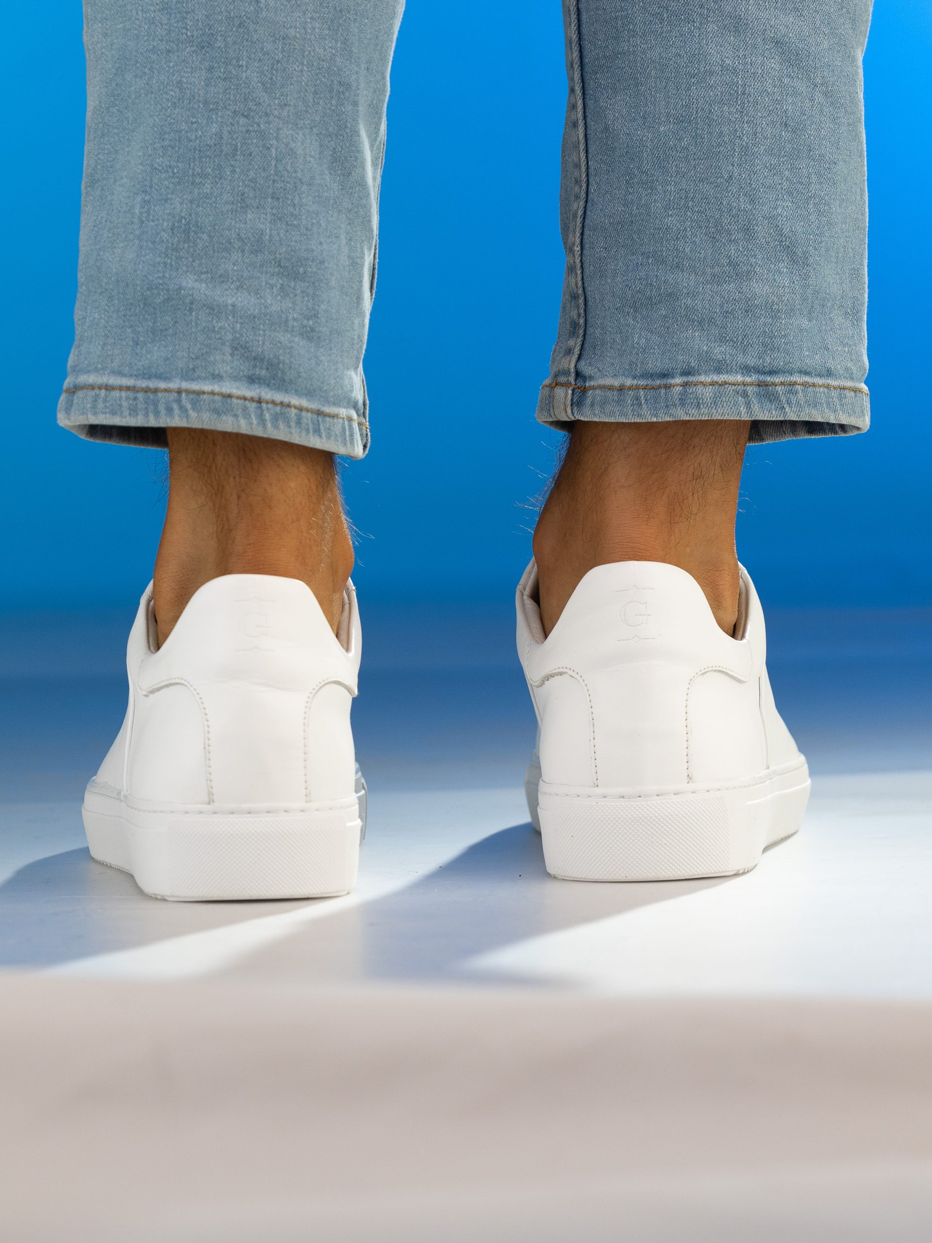 Gregers - Street Leather White - Trapes Sko