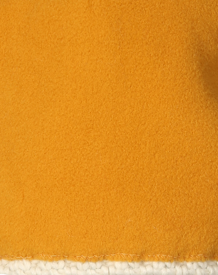 Strickmütze PEKONI mit Bommel in golden yellow/offwhite