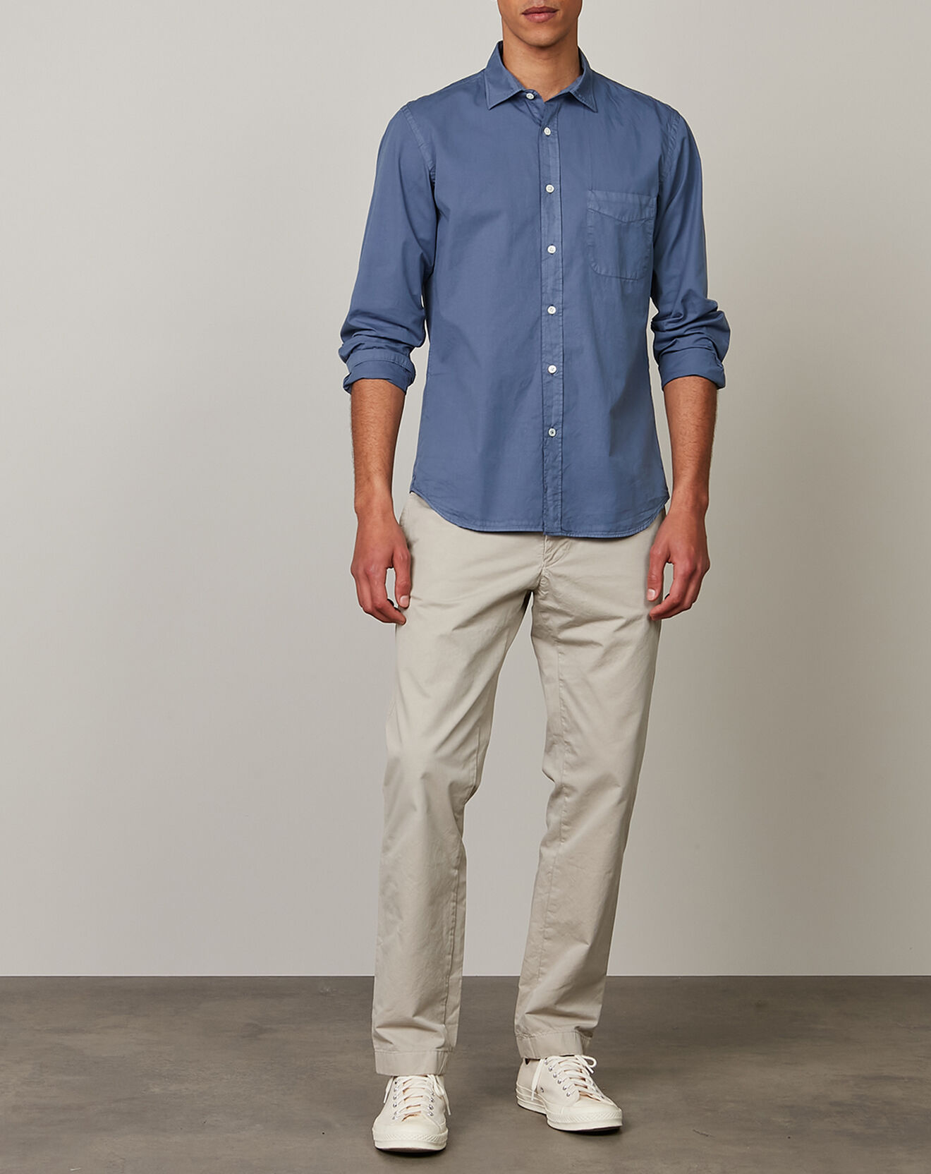 Hartford Chemise slim Storm Pat raf