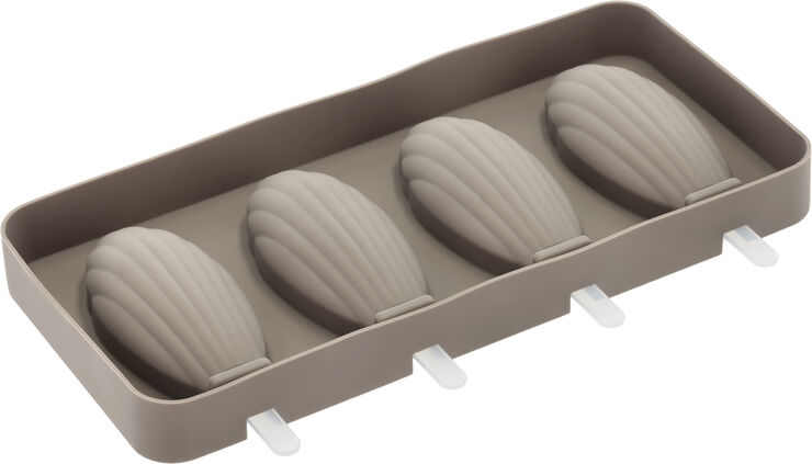 Blomsterberg Ispindeform til 4 stk. Madeleine Latte Silikone Latte
