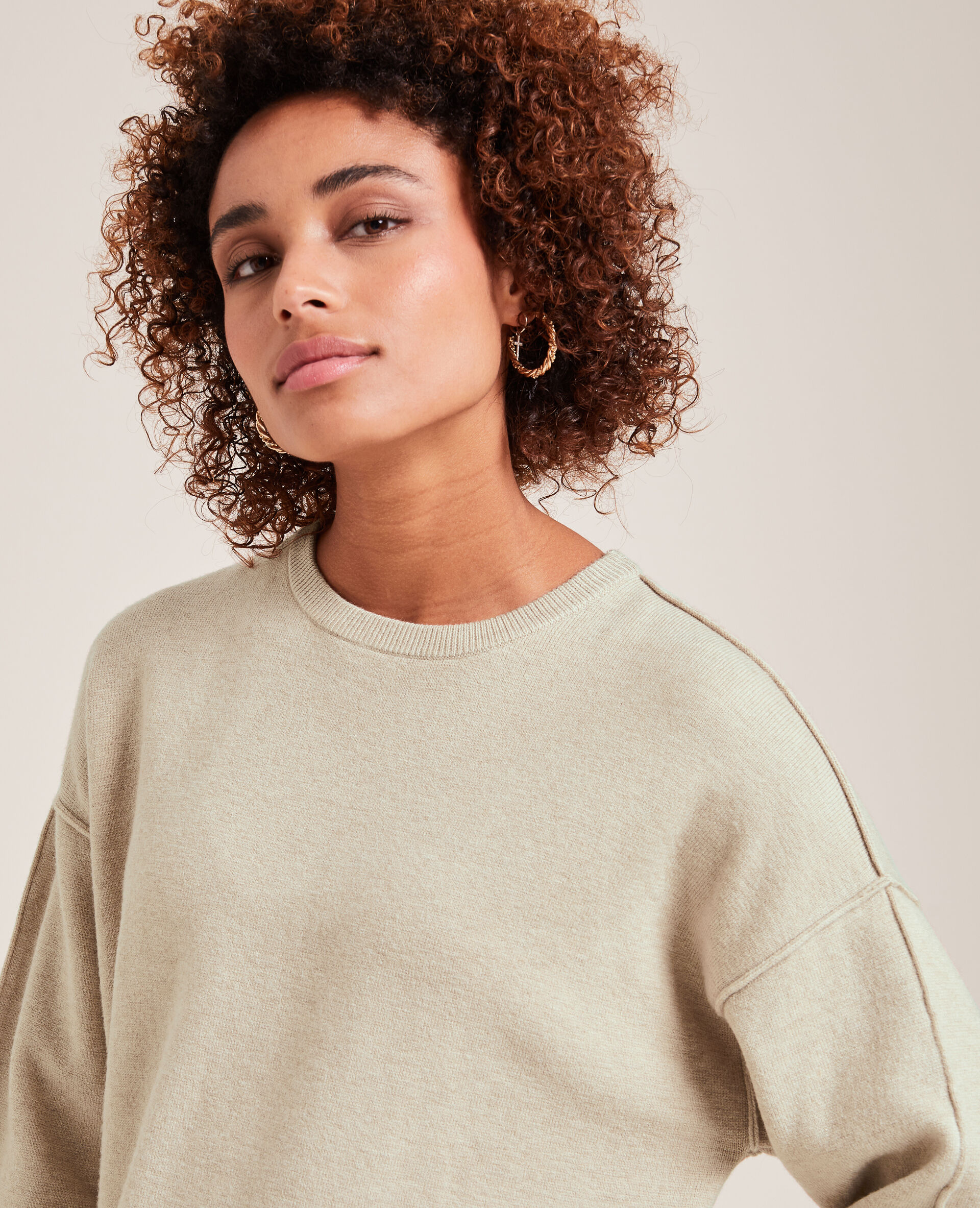 Robe pull - Taupe