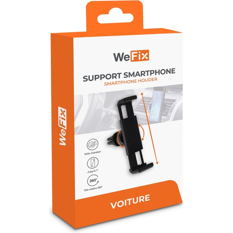 Support pour téléphone mobile Wefix Support Smartphone pour voiture