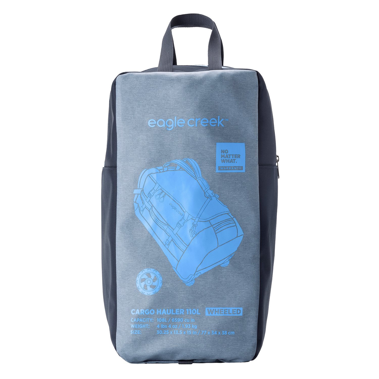 Eagle Creek Cargo Hauler Wheeled Duffel 110L glacier blue