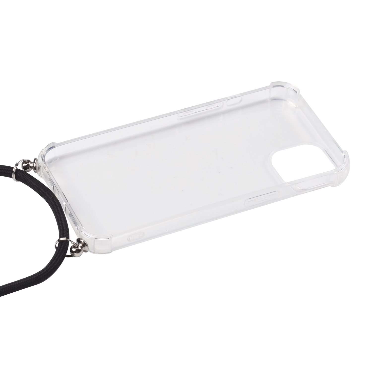 Schutzhülle mit Band iPhone 13 transparent