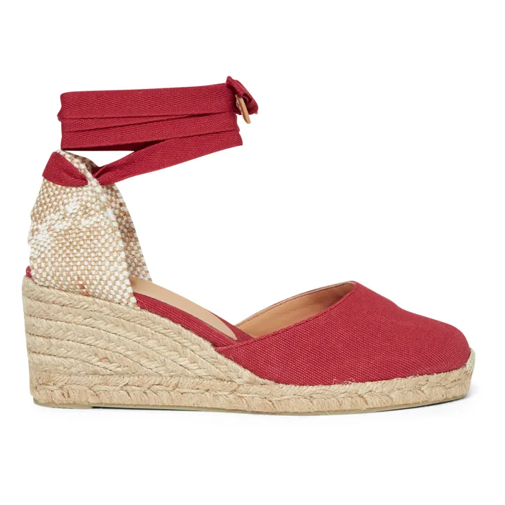 Castaner Espadrilles Carina 6 cm | Rouge