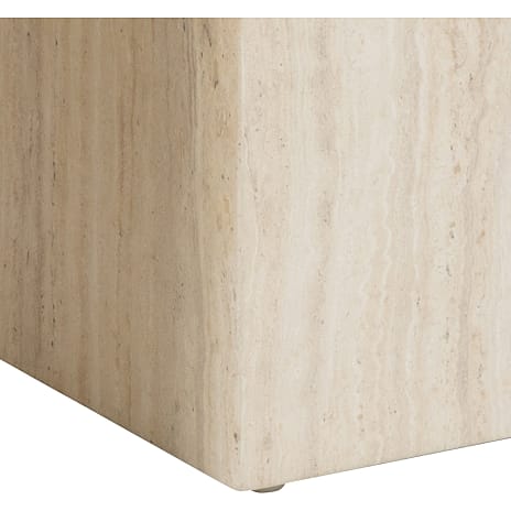Dice sofabordssæt - beige marmorlook