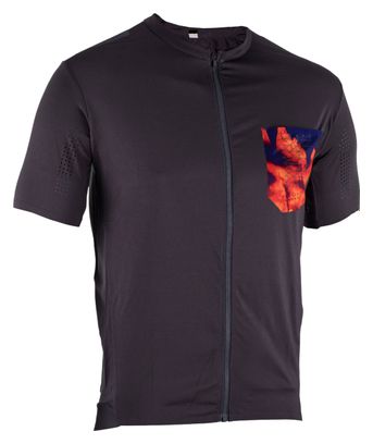 Maillot Manches Courtes Leatt MTB Trail 3.0 Shadow Gris