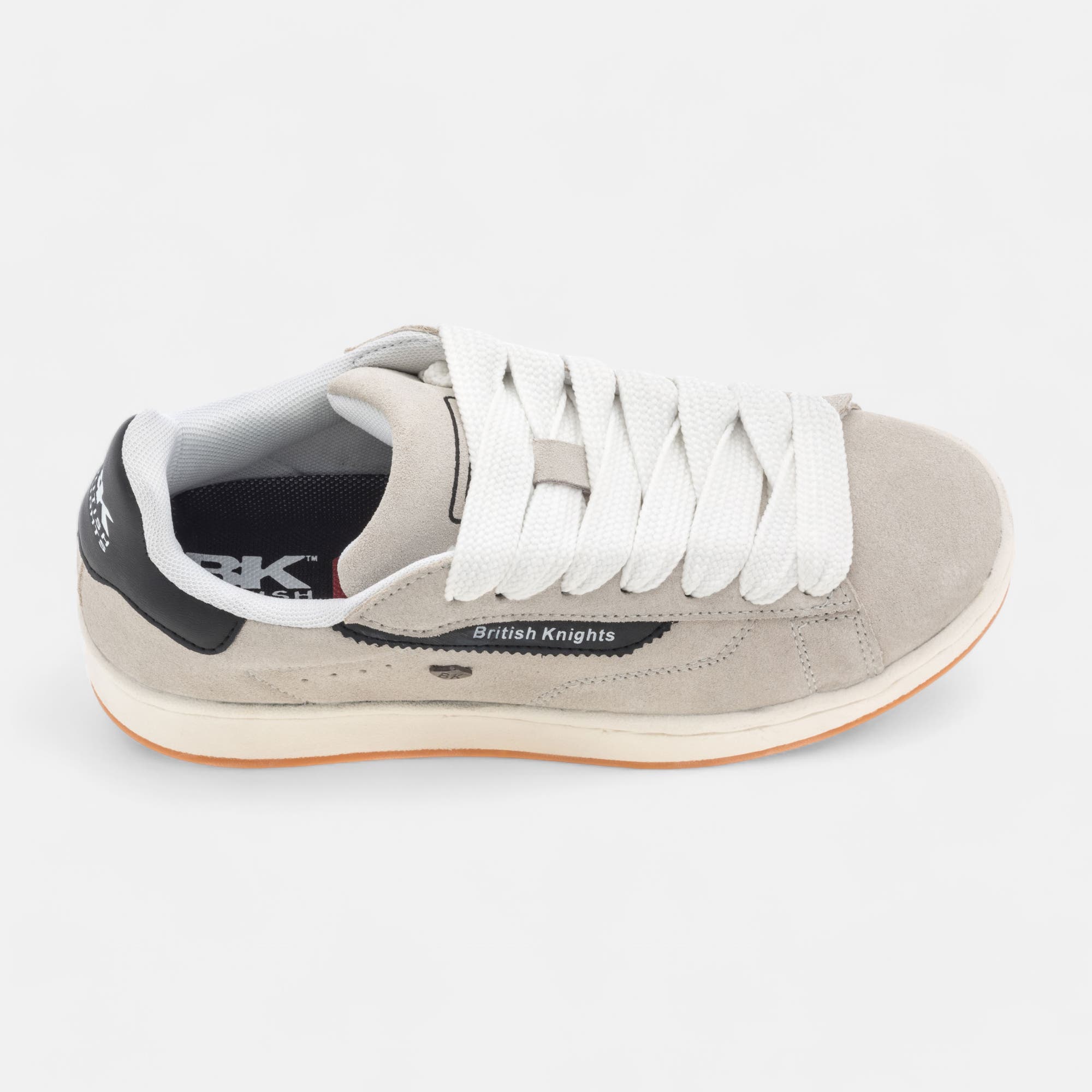 Baskets basses Femme en cuir beige