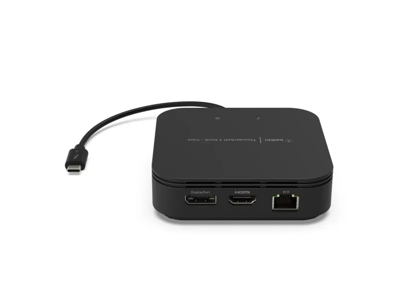 Belkin Thunderbolt 3 Dock Core - Dockingstation - Thunderbolt 3 - HDMI, DP - 1GbE