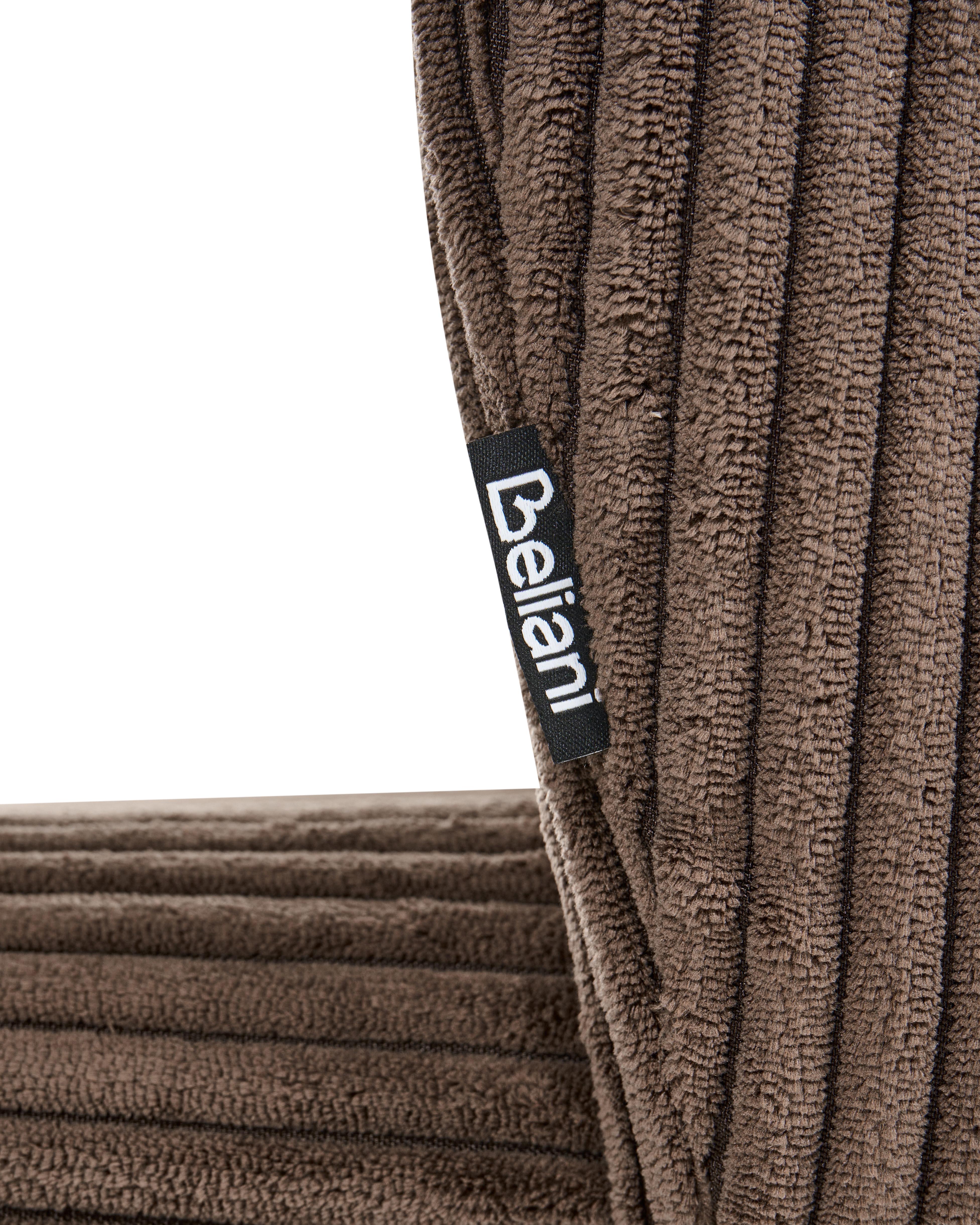 Bureaustoel MILES Corduroy Donkerbruin