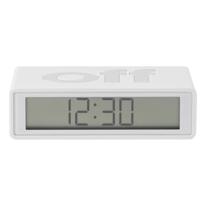 Lexon Réveil Flip+ Travel | Blanc