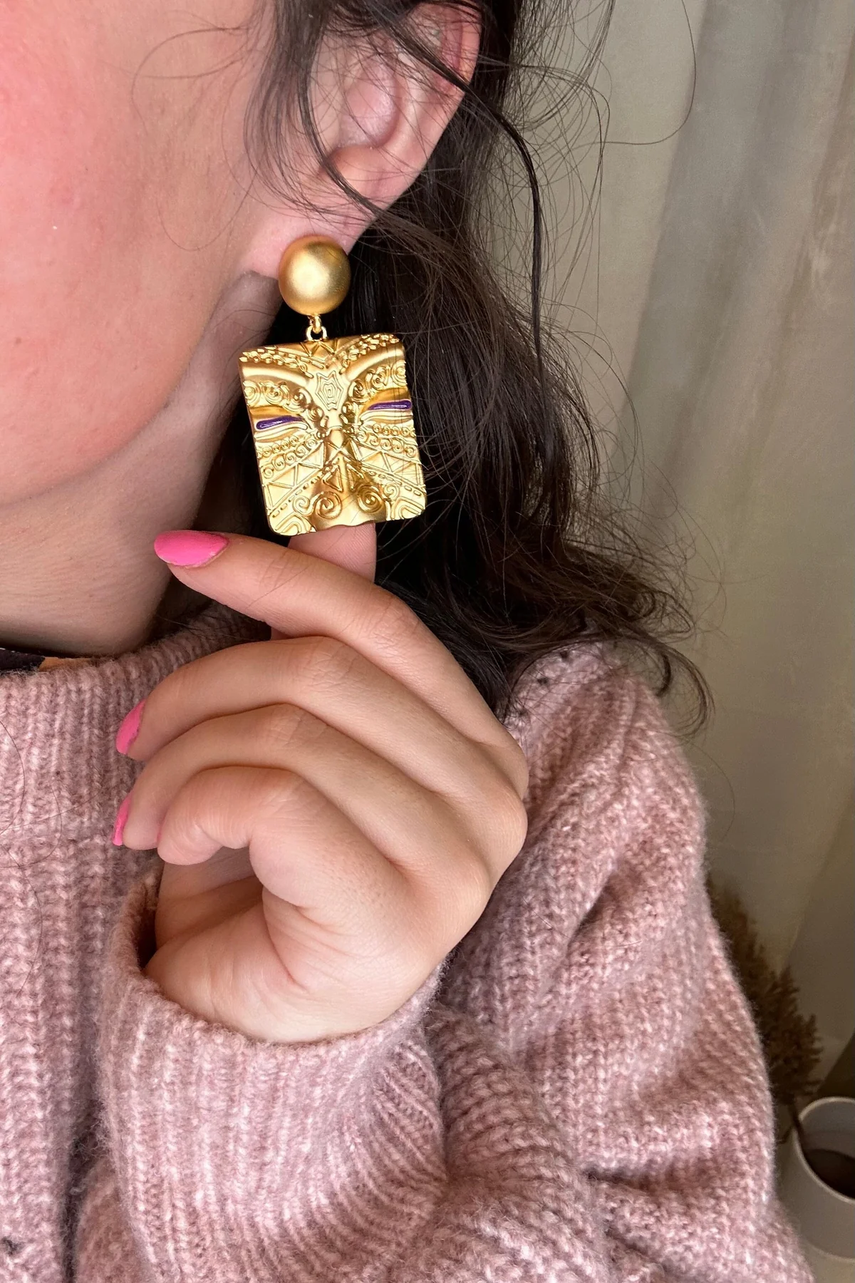 Mellow Moon Maiken Earring