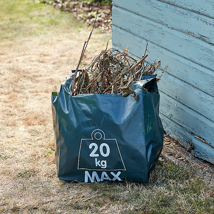 10 sacs pour déchets de jardinage 120 L