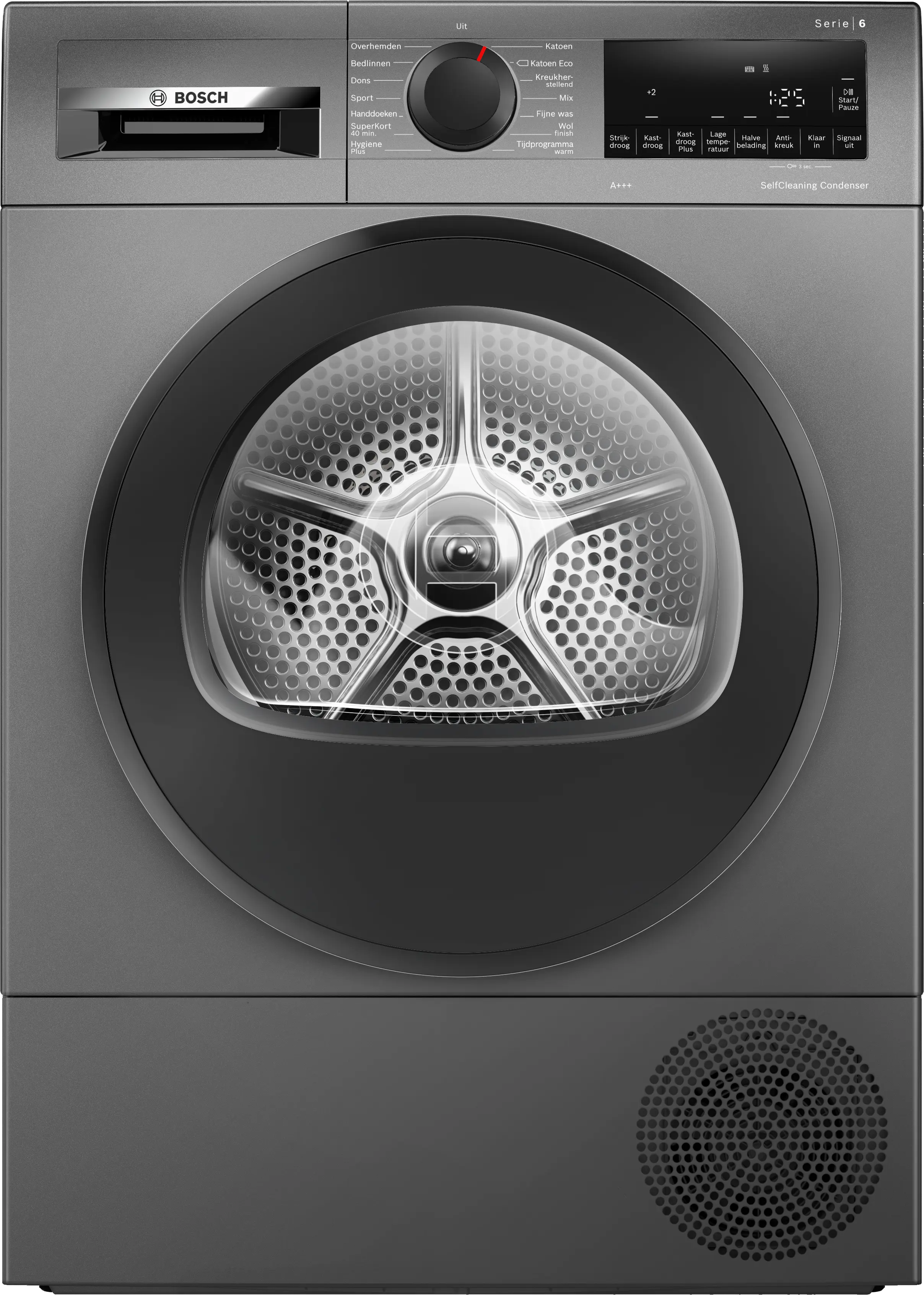 Serie 6 Warmtepompdroger 8 kg Cast iron grey