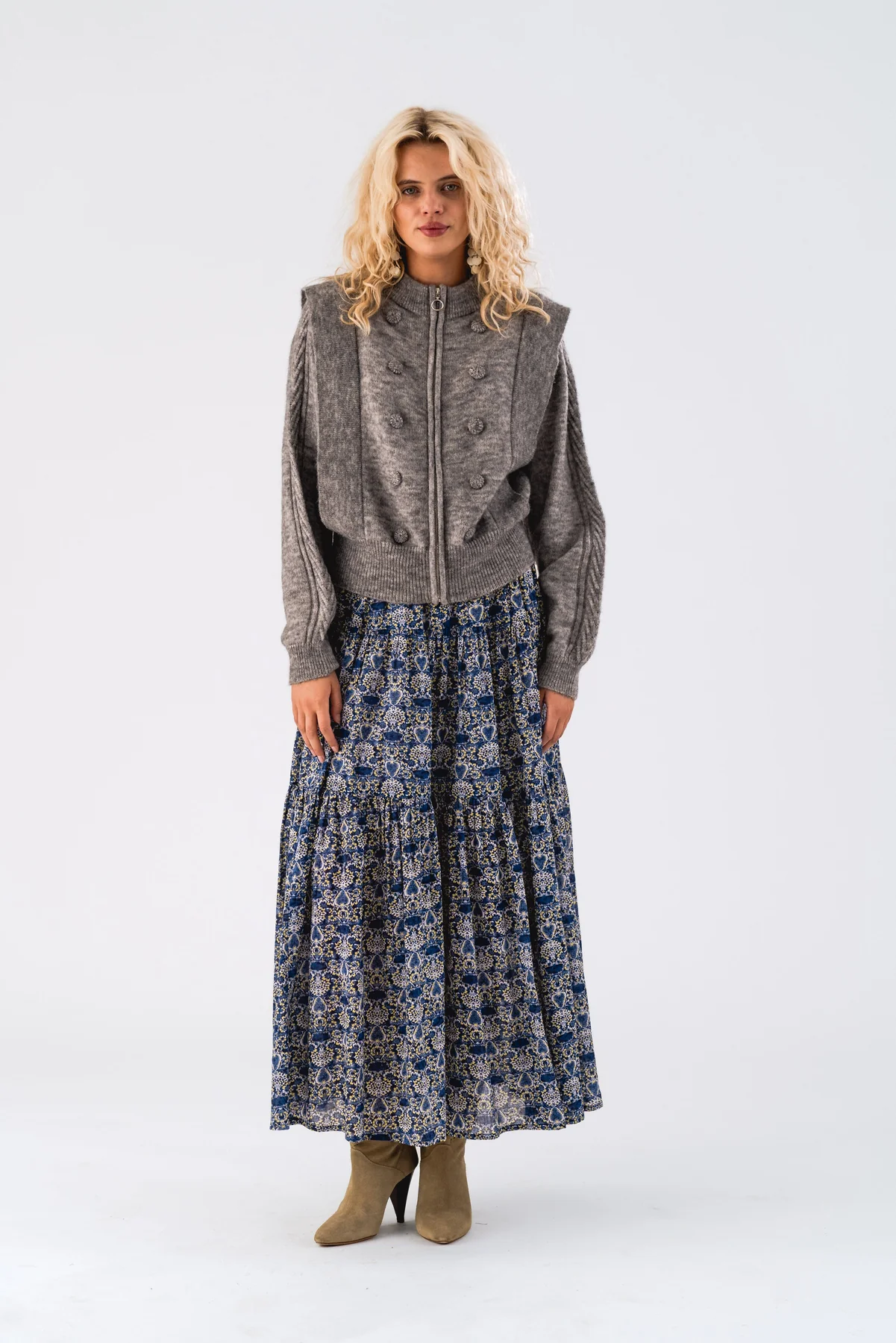 Lollys Laundry Sunset Maxi Skirt