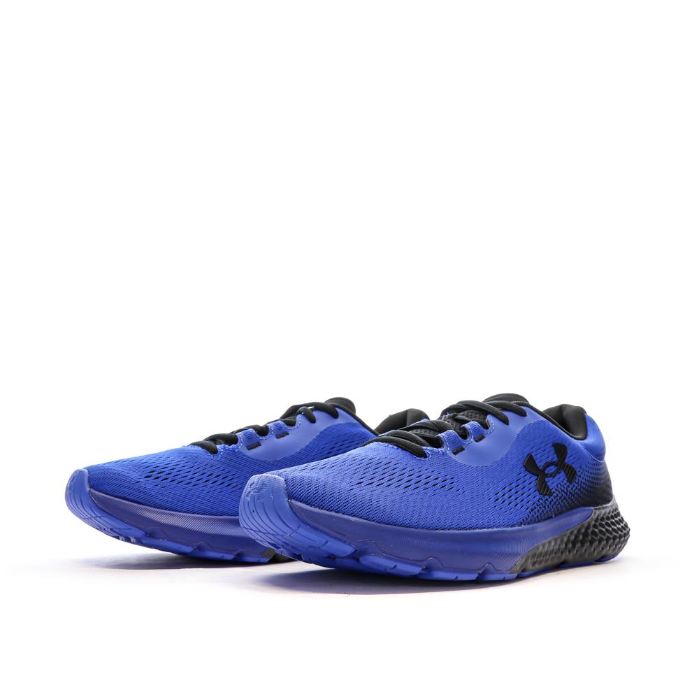 Under Armour Chaussures de Running Noir/Bleu Homme Under Armour Charged Rogue 4