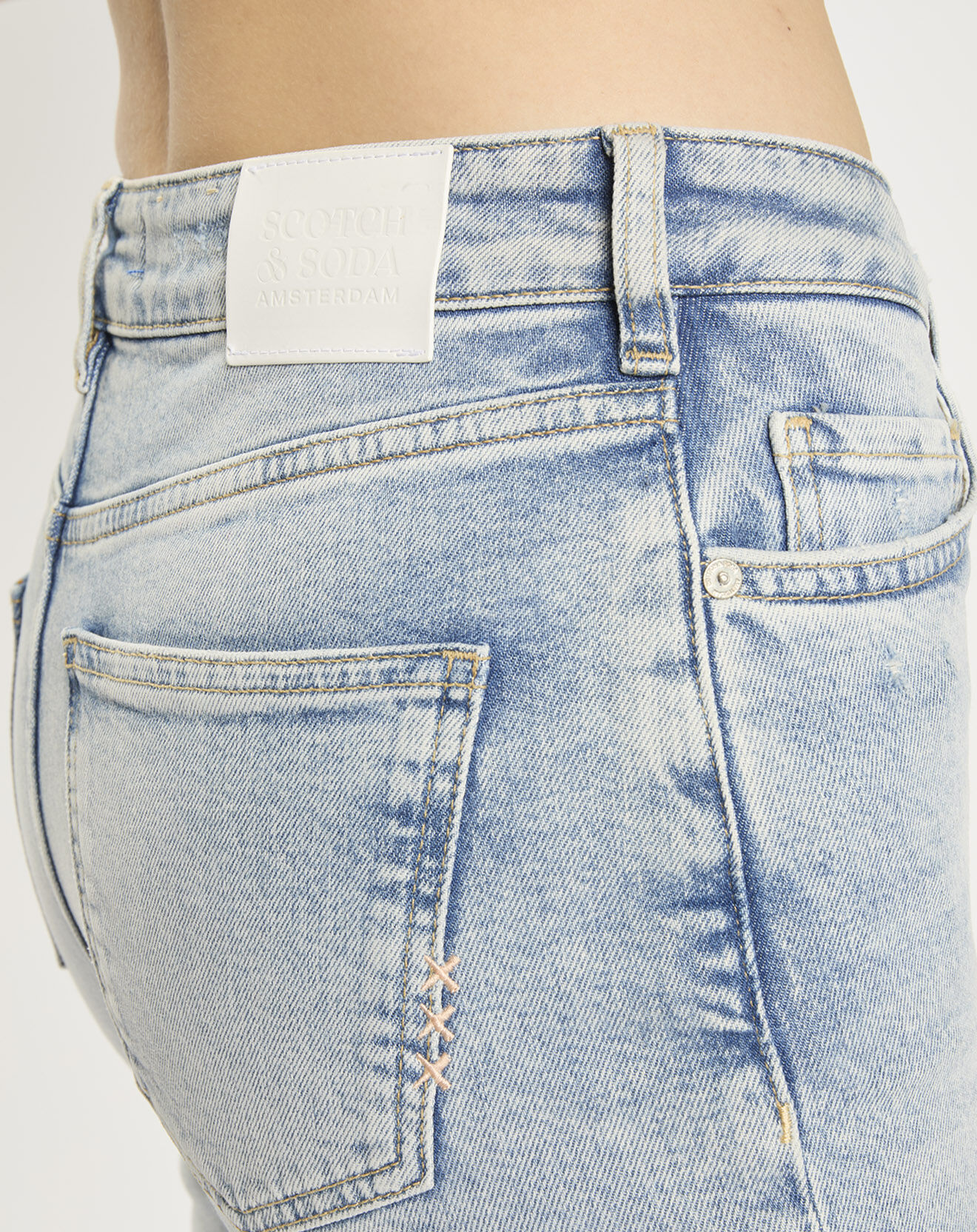 Scotch & Soda Jean Slim Fit bleu clair