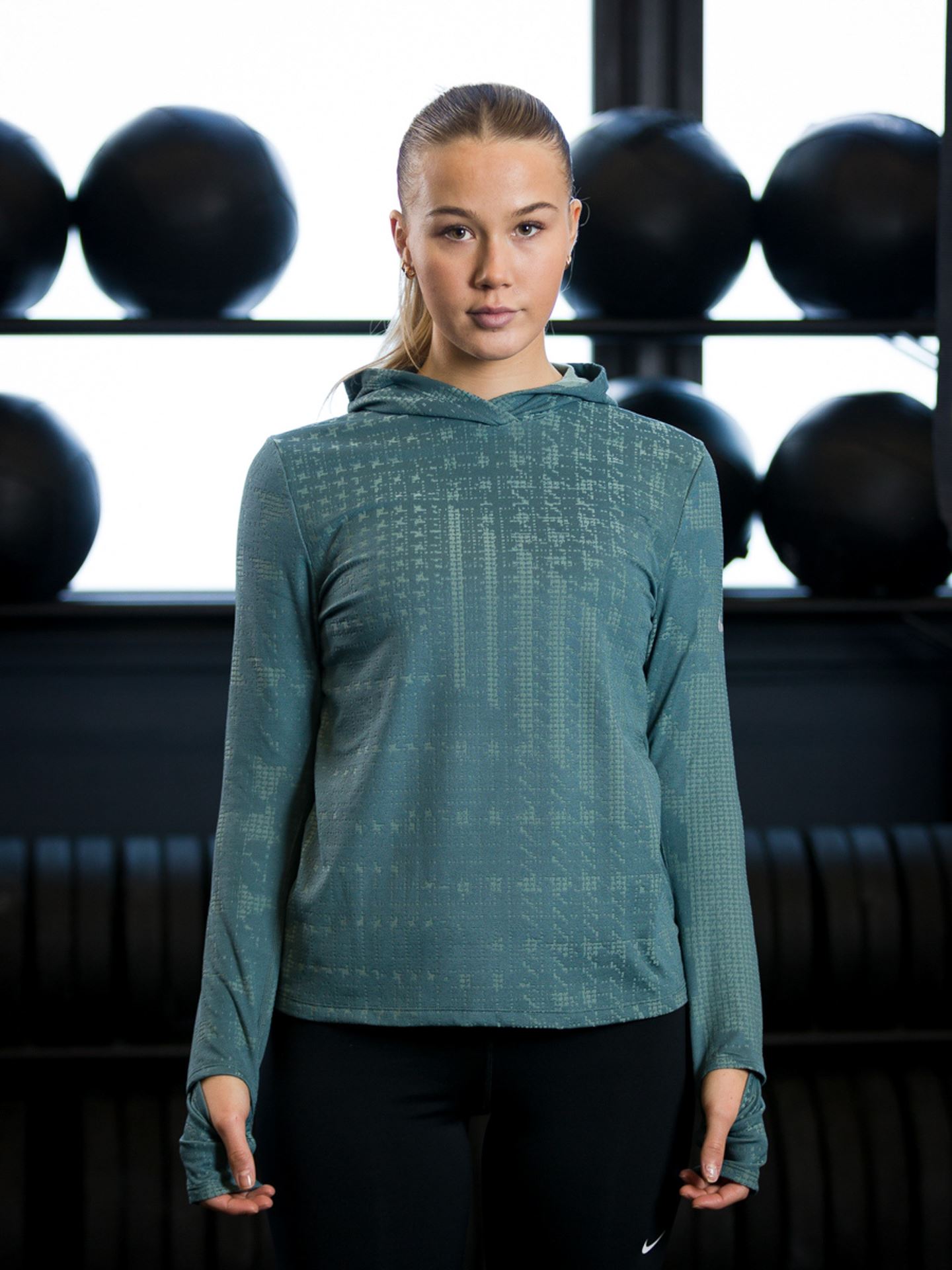 Warm Running Hoodie Long Sleeve