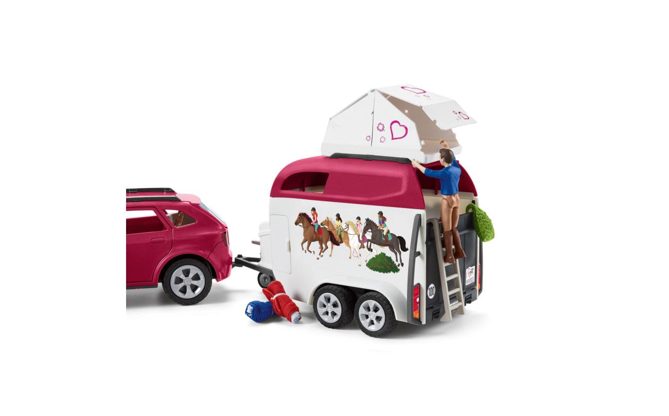 Schleich Horse Club 42535 Auto met paardenaanhange
