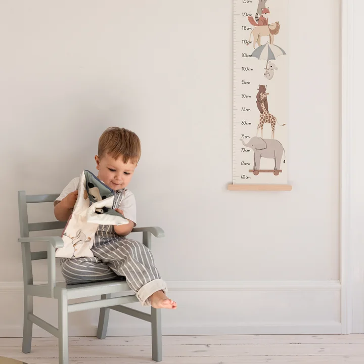 Sebra - Kinder Messlatte, World of Sebra, beige